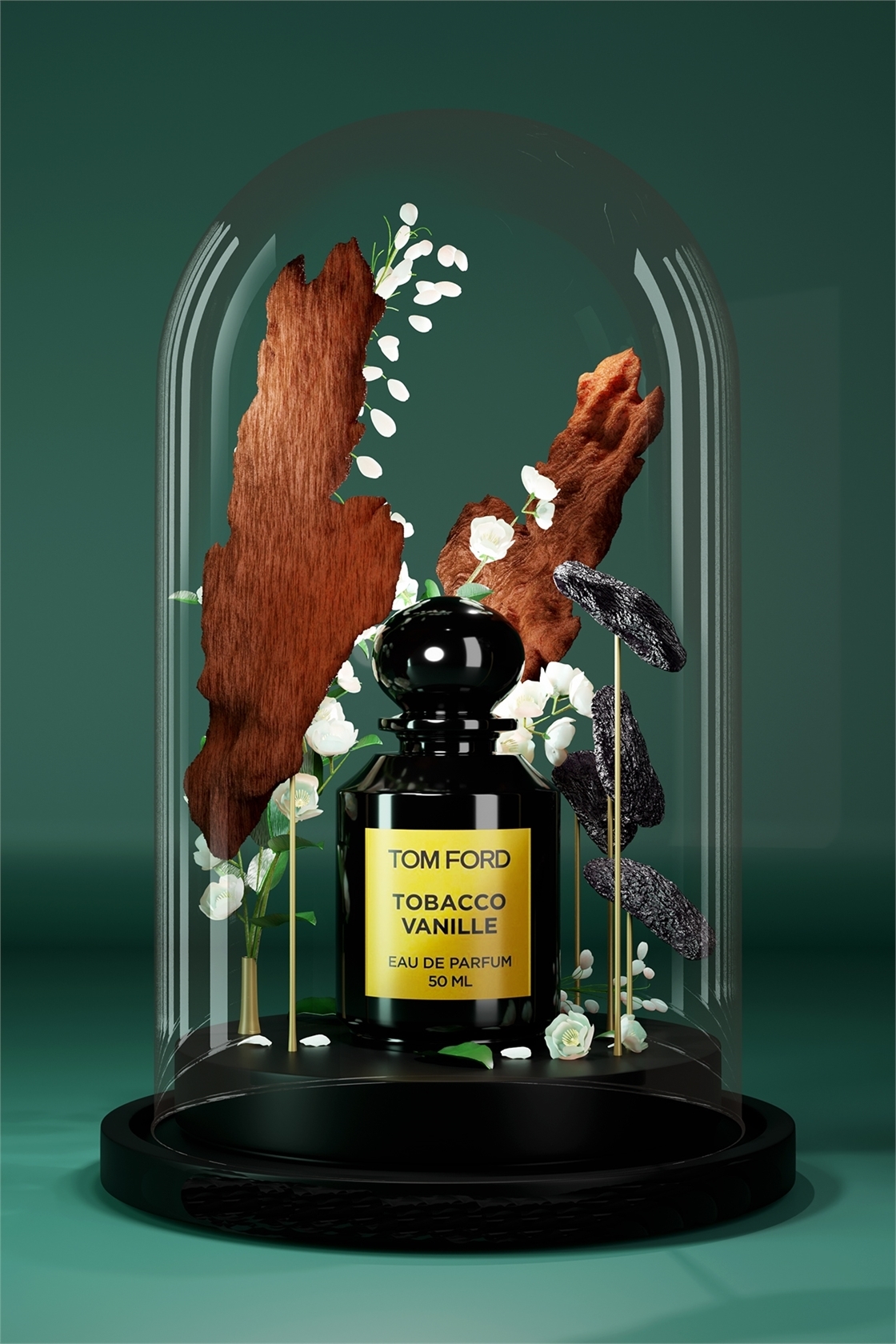 Студенческое портфолио / витрина для духов TOM FORD TOBACCO VANILLE