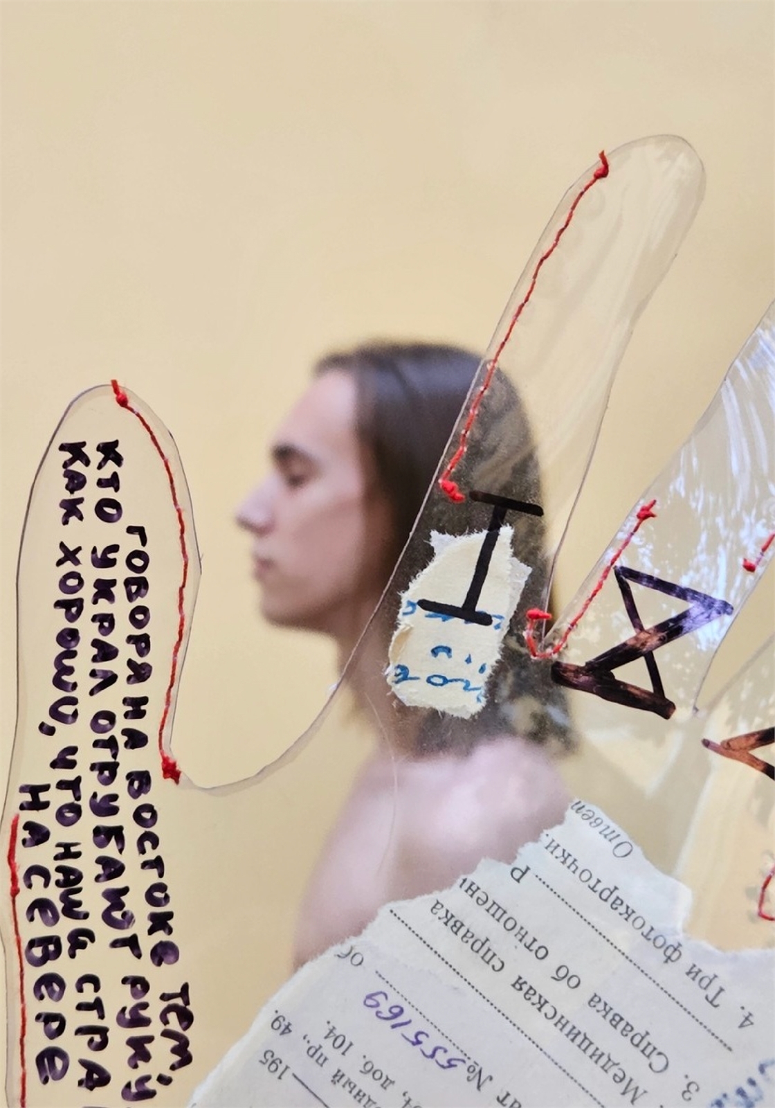 Студенческое портфолио / Сшито красными нитями