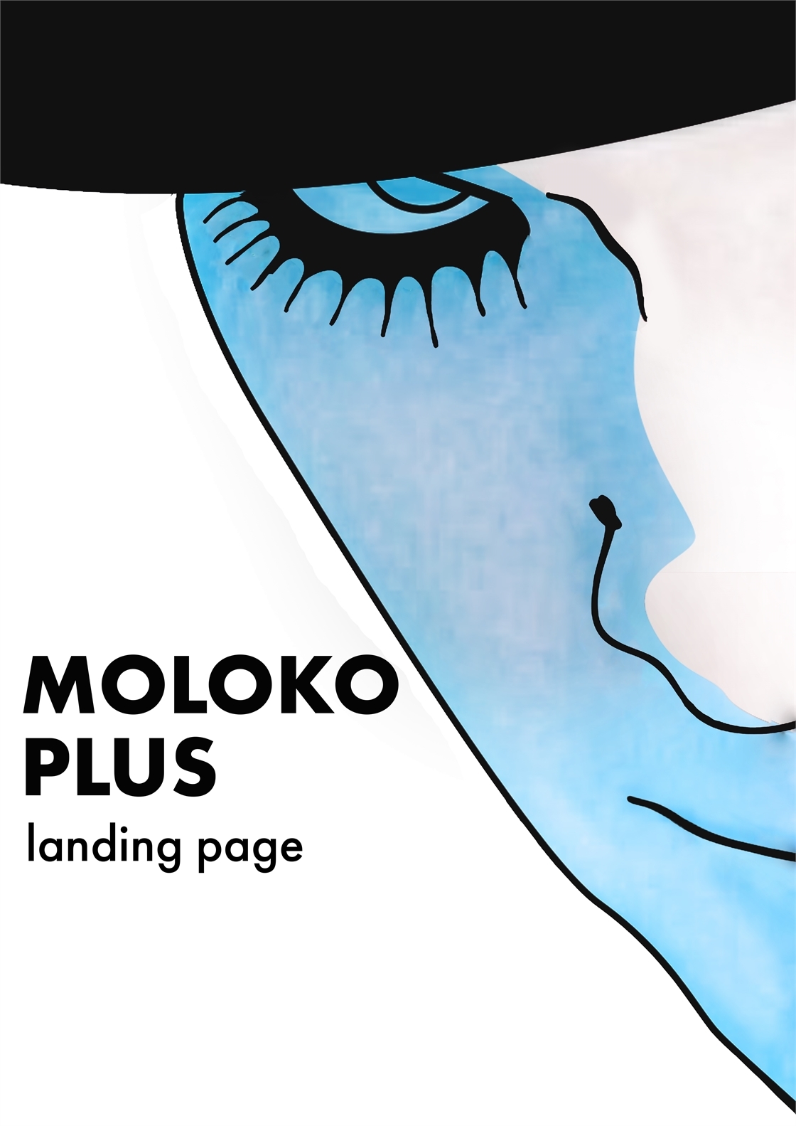 Направление «Коммуникационный дизайн», проект «<b>MOLOKO</b> PLUS (Landing page)» ...