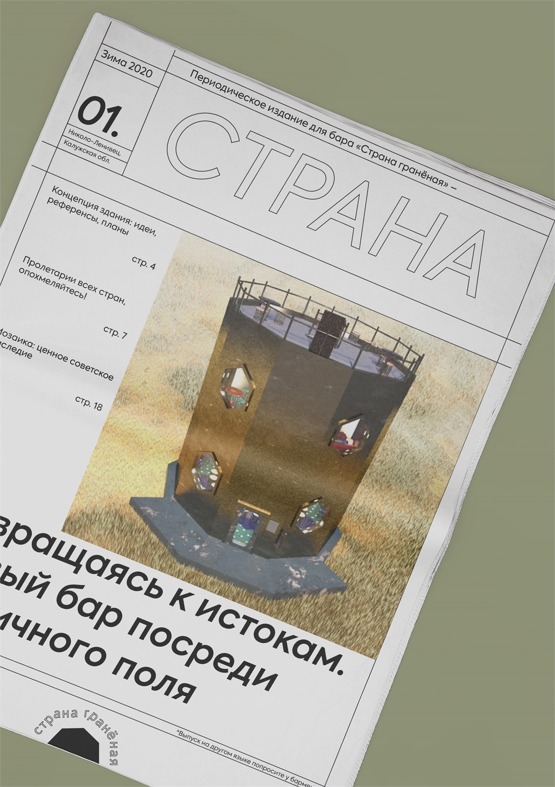 Студенческое портфолио / Газета "Страна"